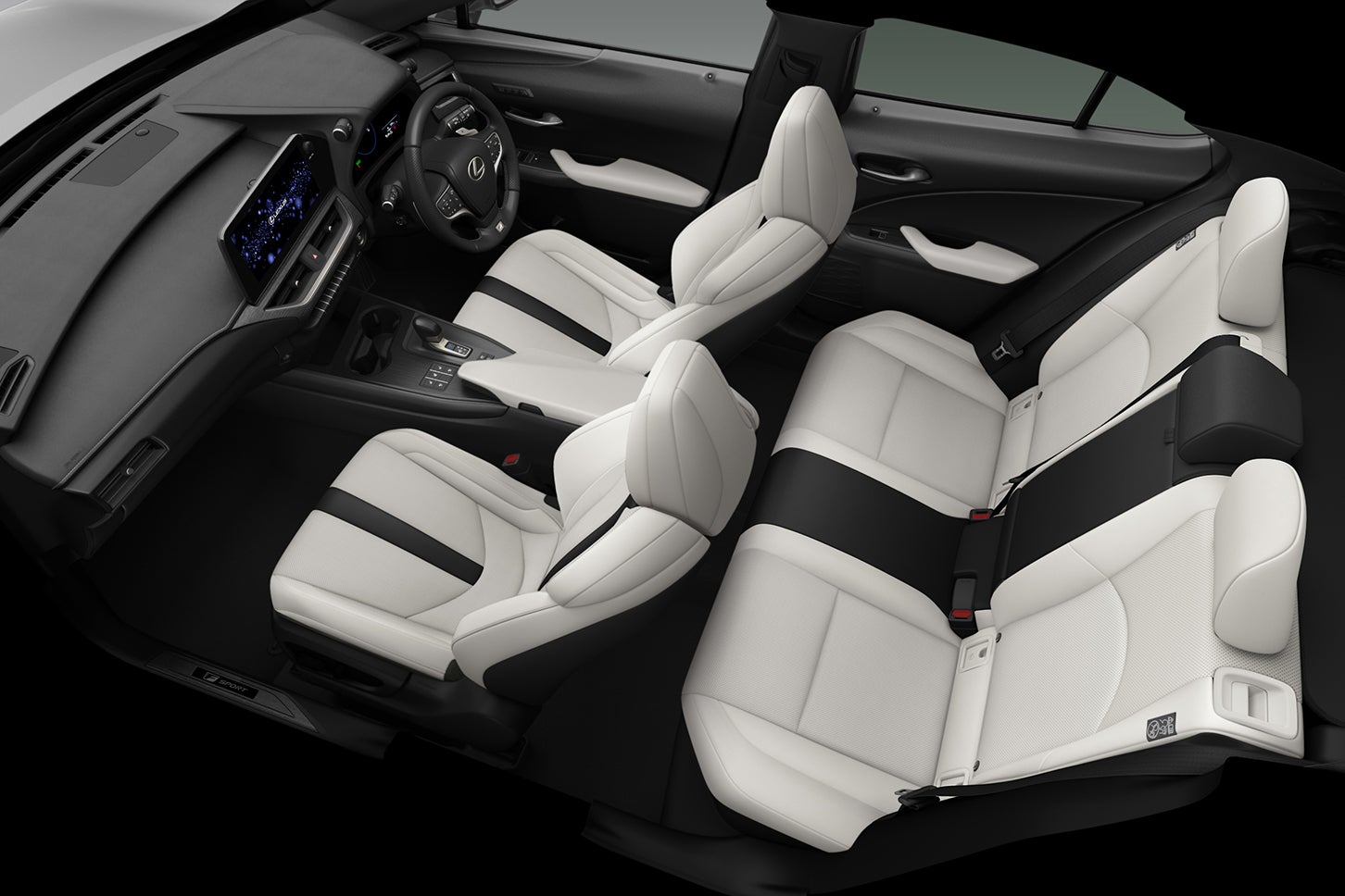 レクサスUX300h“Fスポーツ”｜シートカラー：“Fスポーツ”専用ホワイト