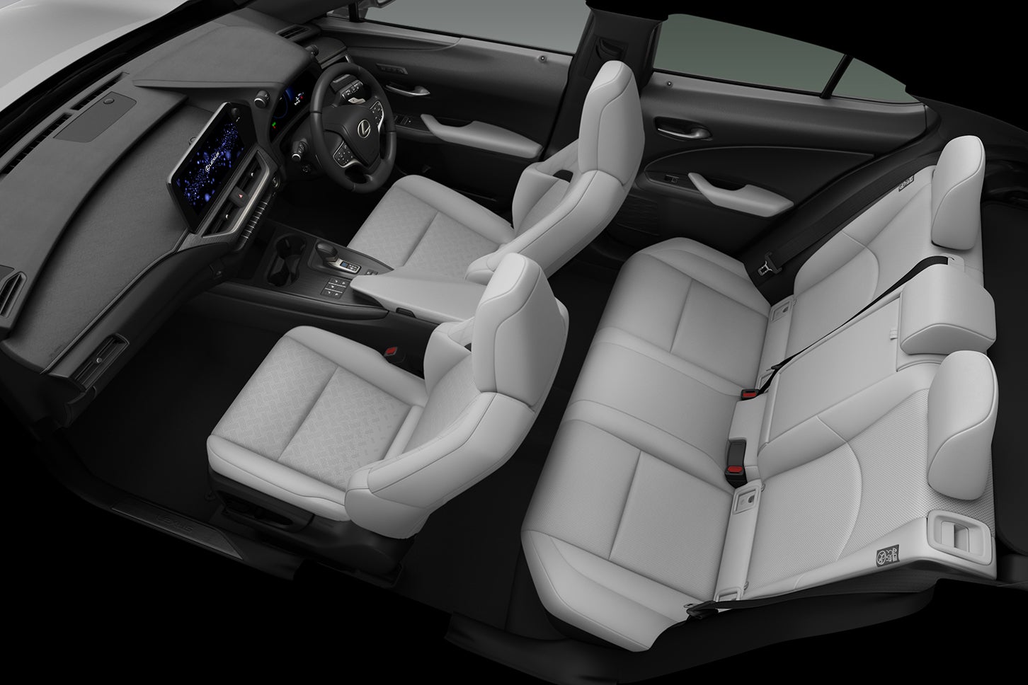 レクサスUX300h“バージョンL”｜シートカラー：ホワイトアッシュ