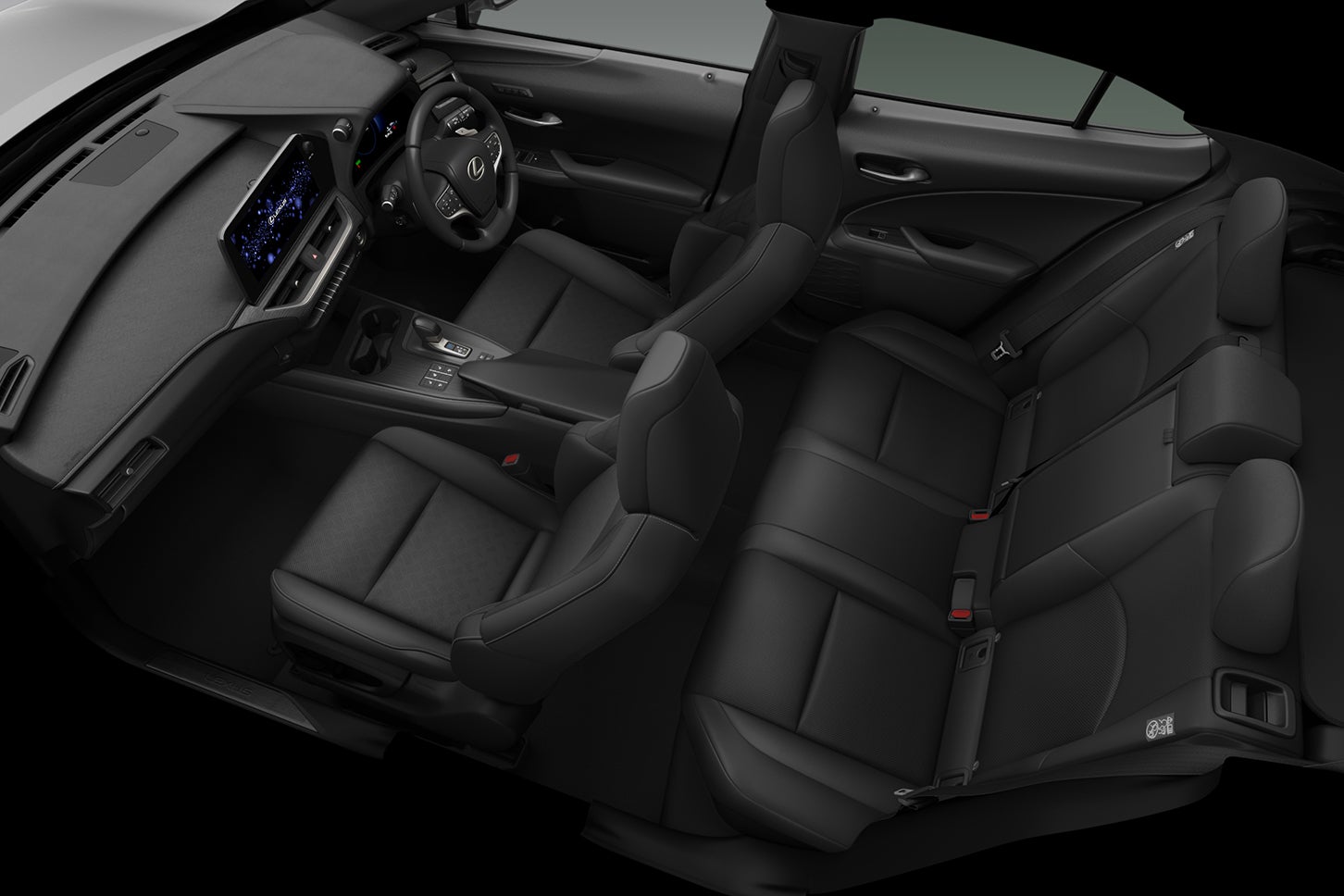 レクサスUX300h“バージョンL”｜シートカラー：ブラック