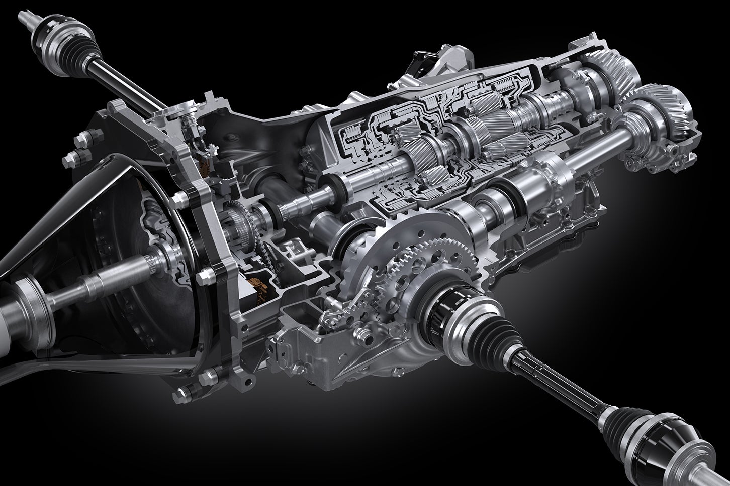 GR GT／GR GT3｜トランスアクスル透視図