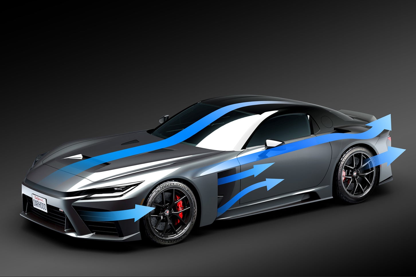 GR GT／GR GT3｜空力イメージ図