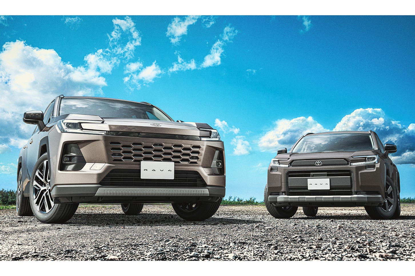 RAV4 Z（写真左）／RAV4アドベンチャー（同右）