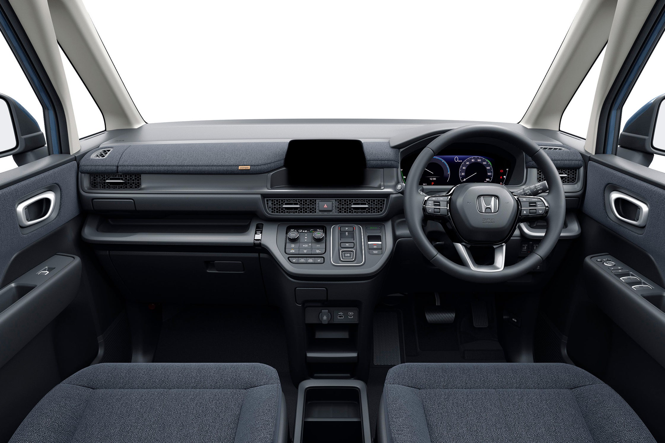 ホンダ・ステップワゴンe:HEVエアーEX 30周年特別仕様車｜インテリアカラー：ブラック（ファブリックシート）