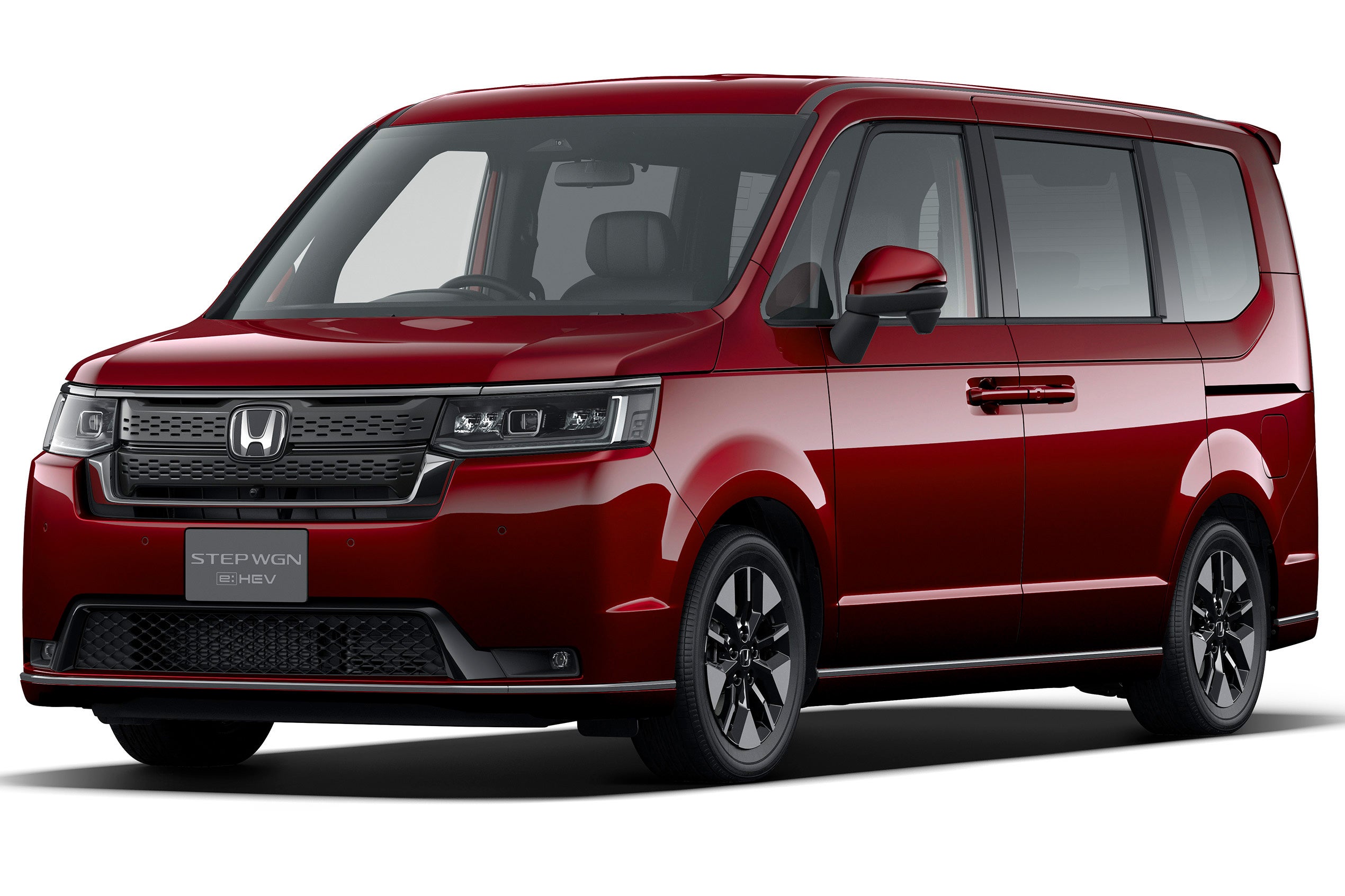 ホンダ・ステップワゴンe:HEVスパーダ30周年特別仕様車｜ボディカラー：プレミアムクリスタルガーネット・メタリック
