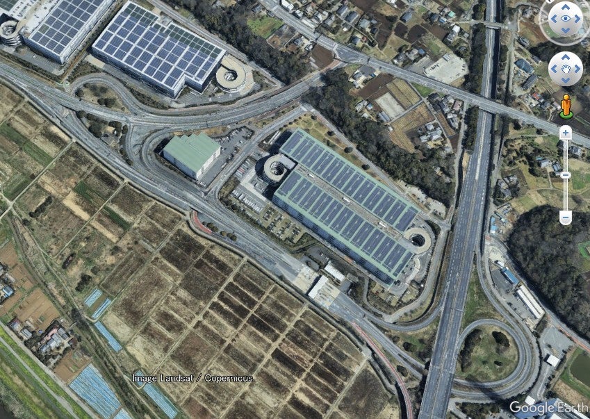 常磐道の流山インターに直結していた「流山有料道路」。延長はわずか0.5km