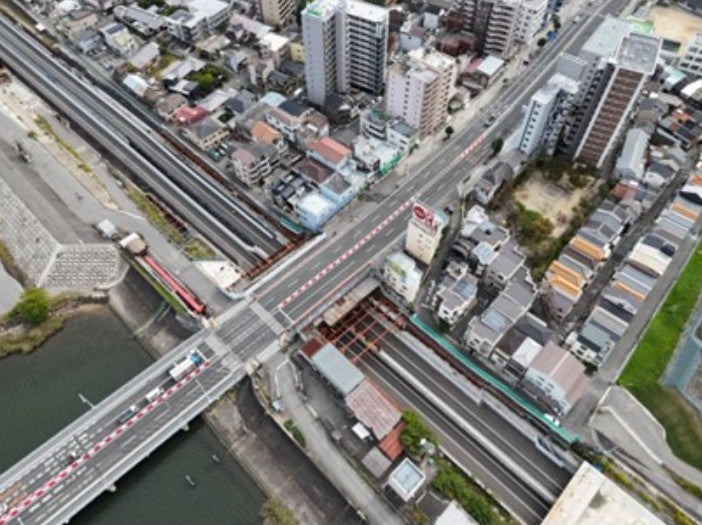 淀川左岸線の進捗状況。