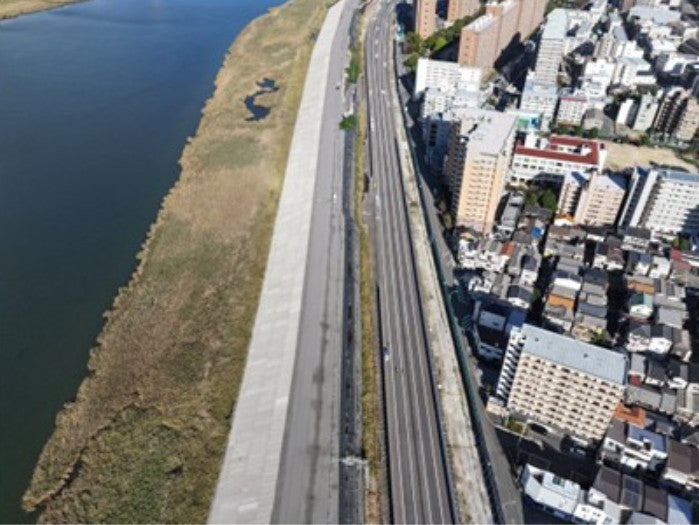 淀川左岸線の進捗状況。