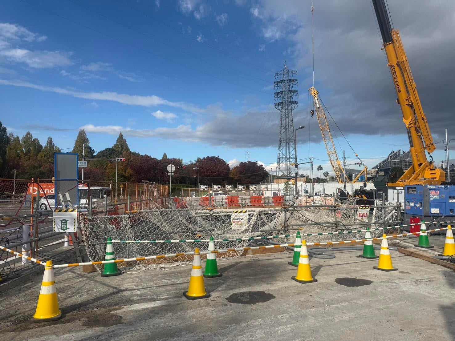 淀川左岸線の進捗状況。