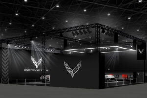 東京オートサロン2026「シボレー コルベット」ブースイメージ