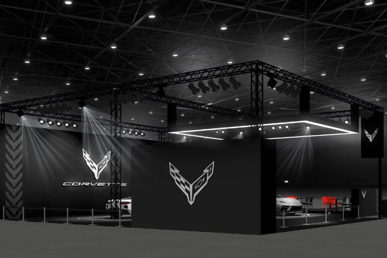 東京オートサロン2026「シボレー コルベット」ブースイメージ