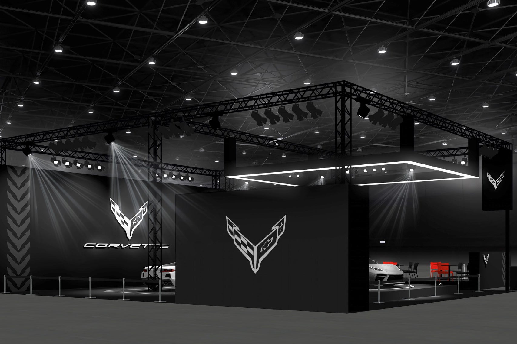 東京オートサロン2026「シボレー コルベット」ブースイメージ