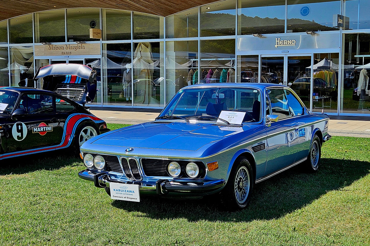 第2回コンクール・オブ・エレガンスの栄えある第1位に輝いたBMW 3.0 CSi。気超レアな正規ディーラーものである