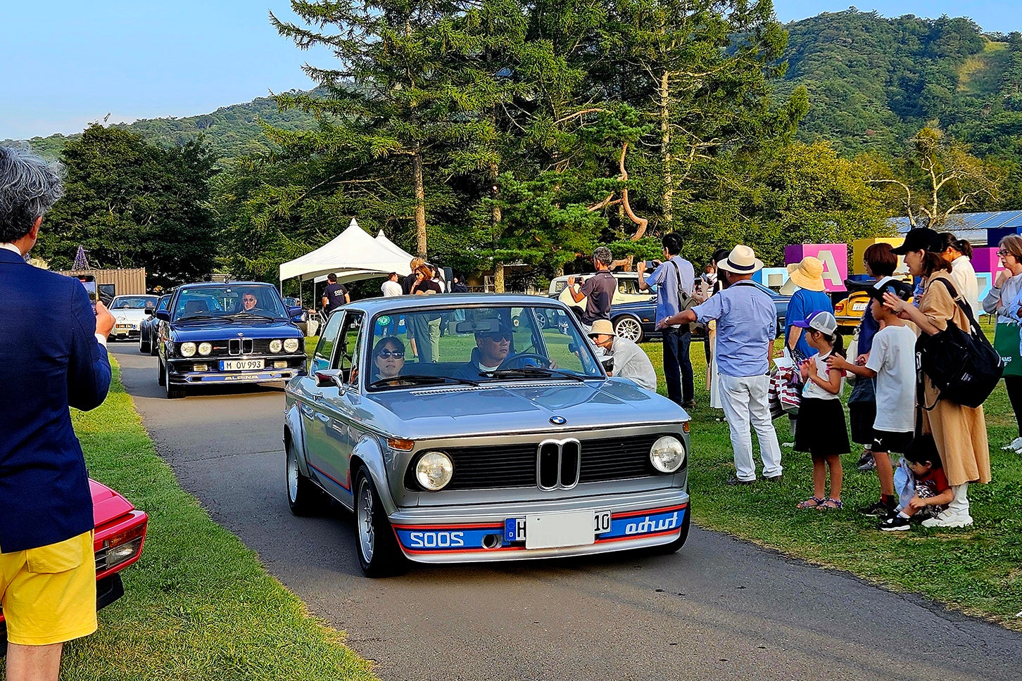 素晴らしい個体ながら、惜しくもコンクール入賞はならなかったBMW 2002 ターボ