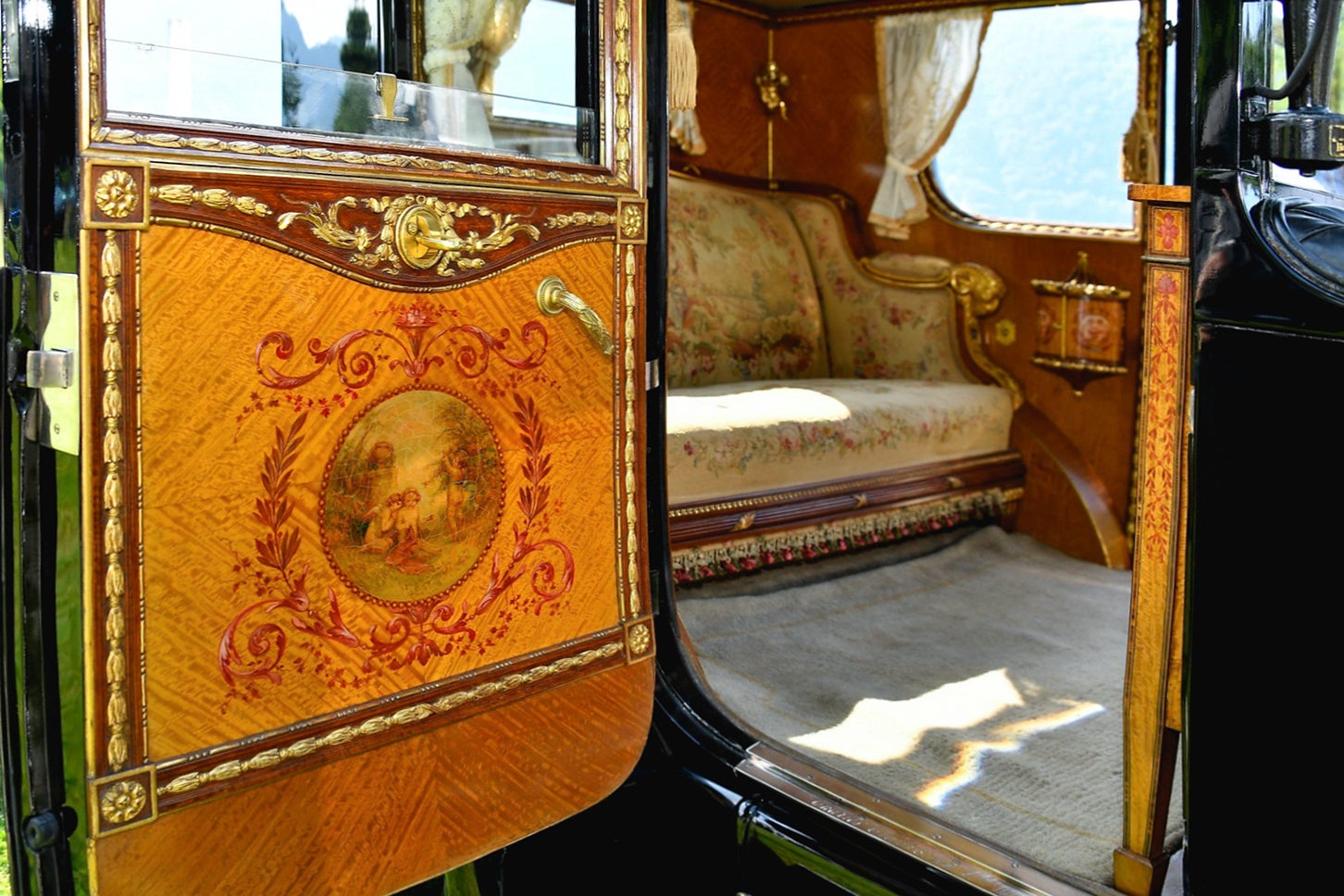 ロールス・ロイス 40/50HP ファントムI （1926年式）の優雅なインテリア