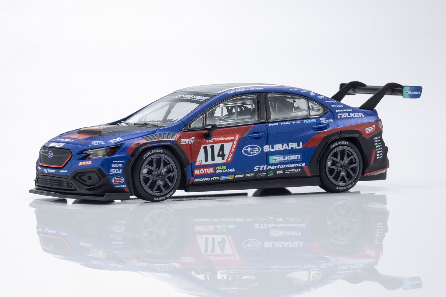 KYOSHO MINI CAR & BOOK 第23弾「SUBARU WRX NBR CHALLENGE 2023」のミニカー