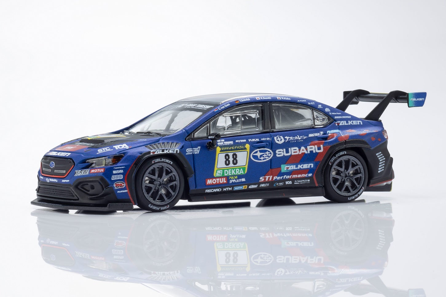 KYOSHO MINI CAR & BOOK 第24弾「SUBARU WRX NBR CHALLENGE 2024」のミニカー