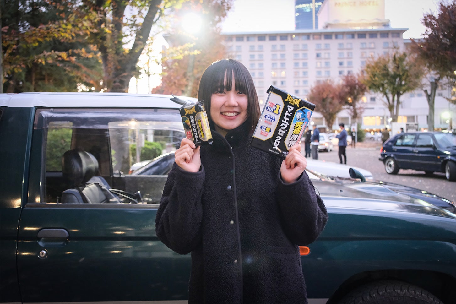 いただいたカーケア用品を使って、愛車を大切に、長く乗り続けたいと思います。