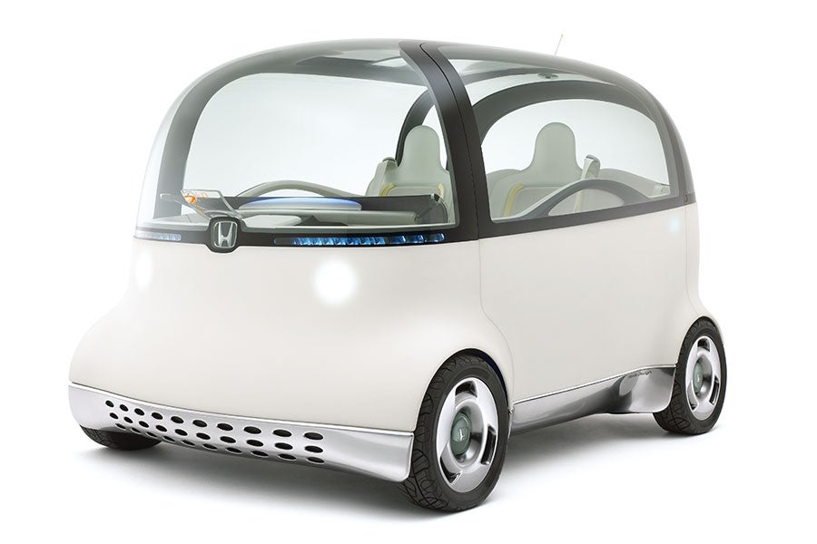 ホンダが第40回「東京モーターショー 2007」で初出展した「PUYO」。名前の由来はボディを触った時の感覚（「ぷよぷよした」感覚）を日本語の擬音で表現したもの。人にも環境にも優しい、角のない箱型フォルムがデザインコンセプト。