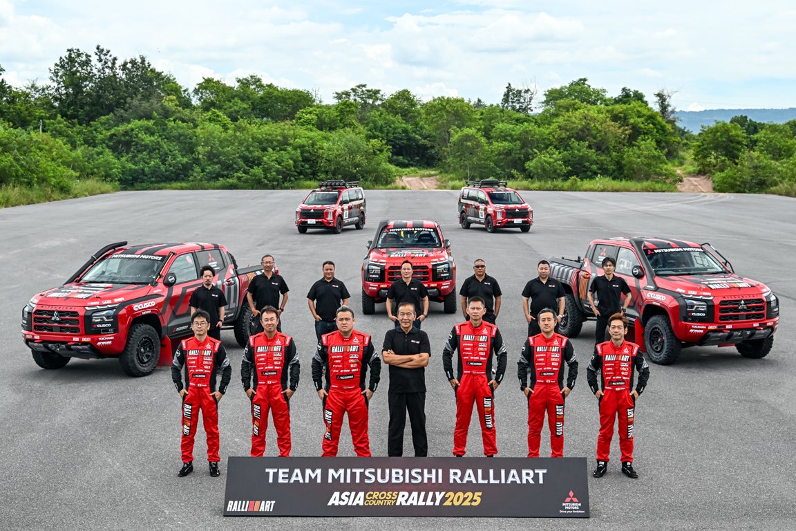 チーム三菱ラリーアート（AXCR 2025）｜Team Mitsubishi Ralliart (AXCR 2025)