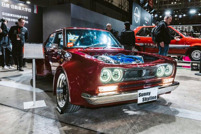 東京オートサロン2026に展示された「Sunny Skyline（サニースカイライン）」