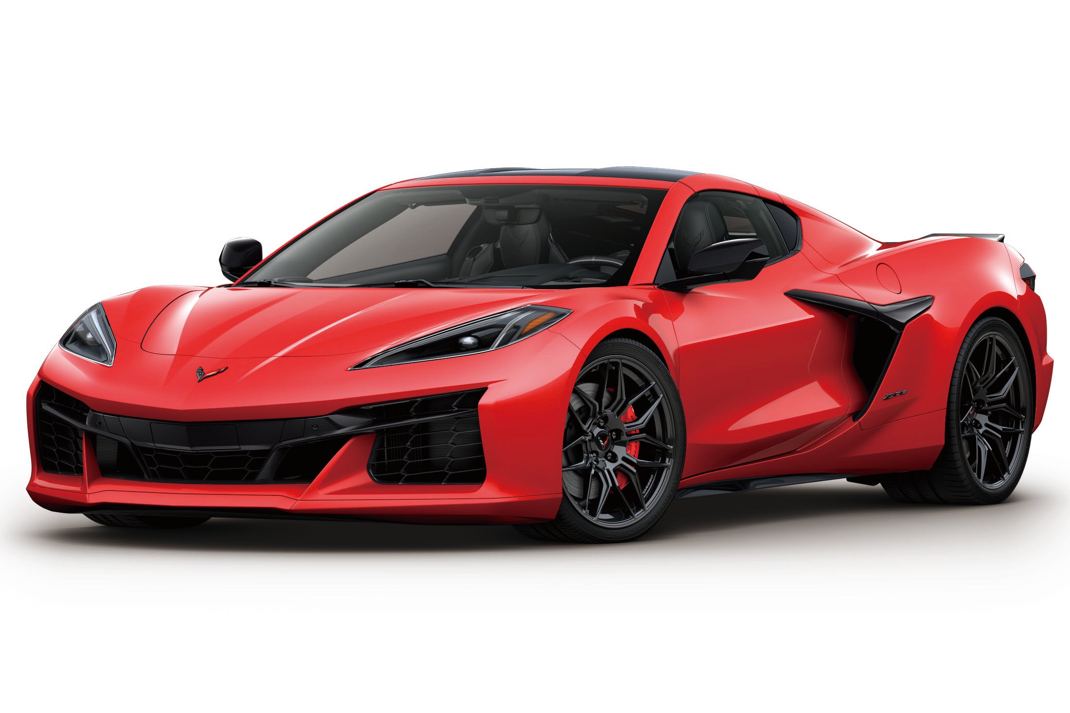 シボレー・コルベットZ06｜ボディカラー：トーチレッド