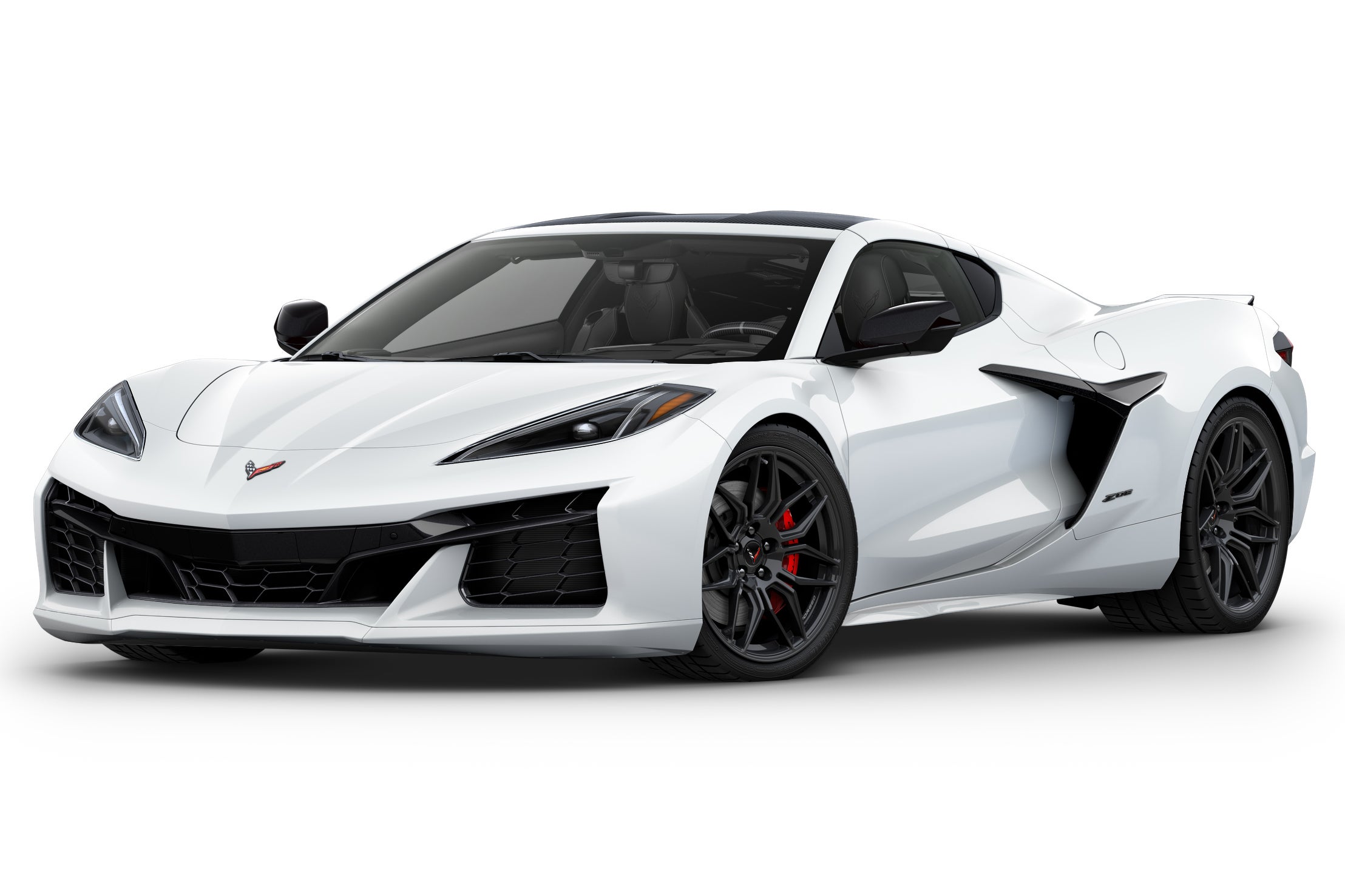 シボレー・コルベットZ06｜ボディカラー：アークティックホワイト