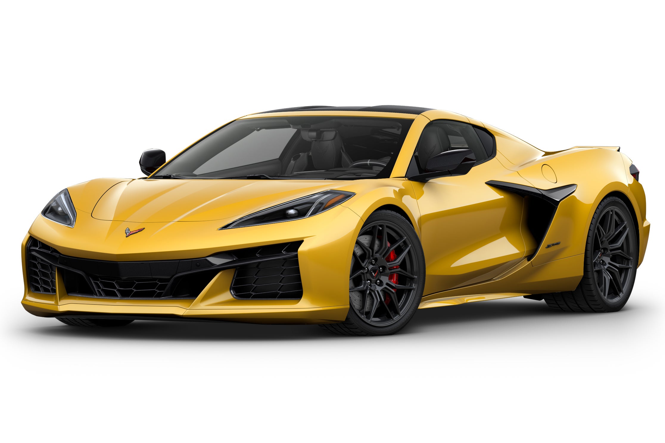 シボレー・コルベットZ06｜ボディカラー：コンペティションイエロー