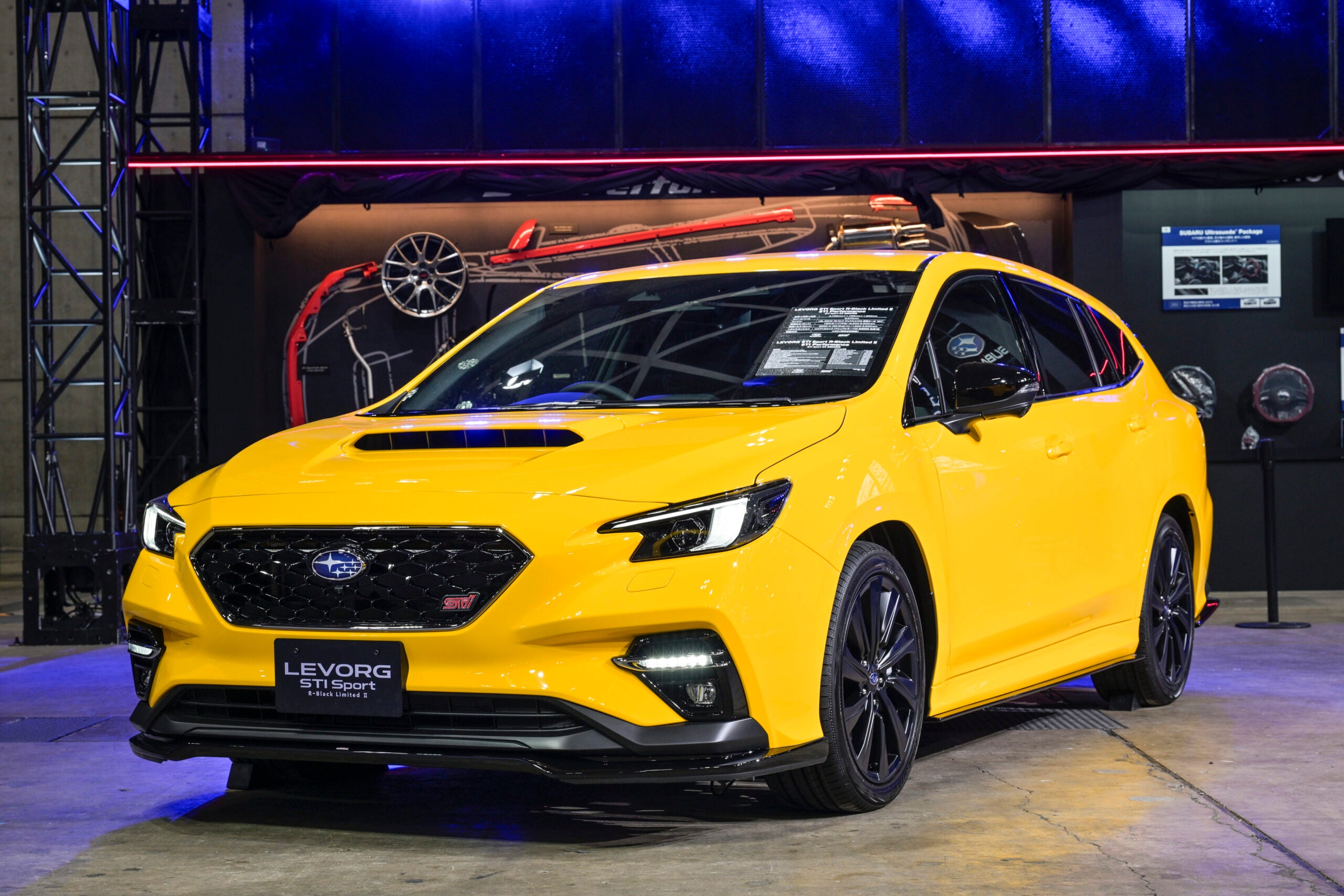 スバル・レヴォーグSTIスポーツRブラック リミテッドII｜Subaru Levorg STI Sport R-Black Limited II