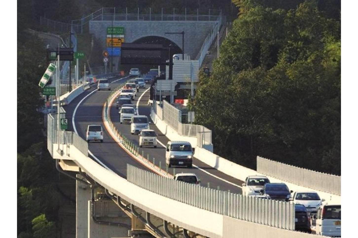 開通済みの野田川大宮道路