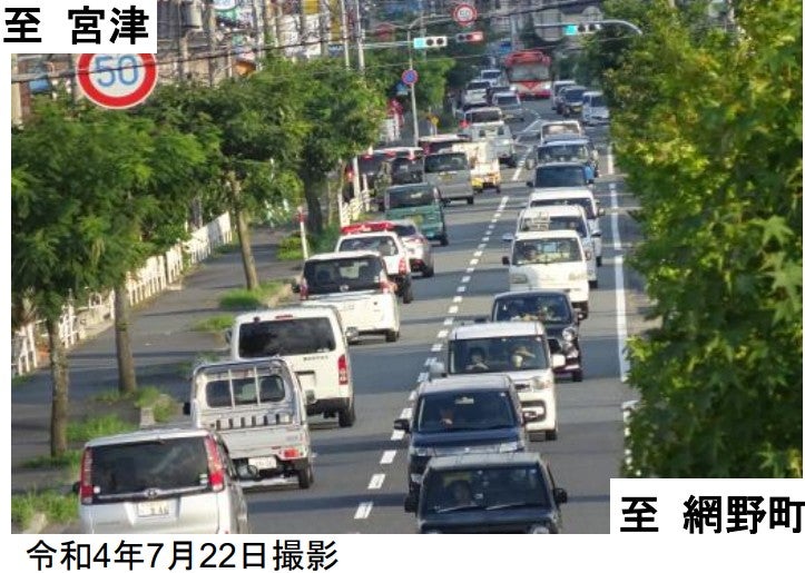 渋滞が激しい大宮中心部