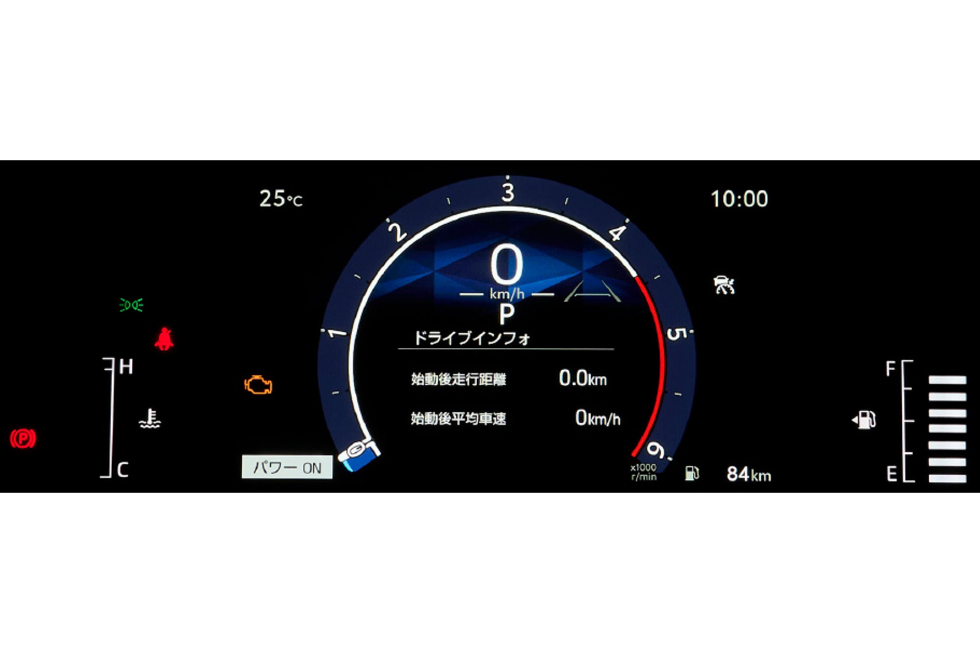 トヨタ・ハイエース｜カラーデジタルメーター