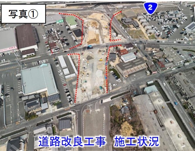 2026年度開通予定の「岡山環状南道路」工区