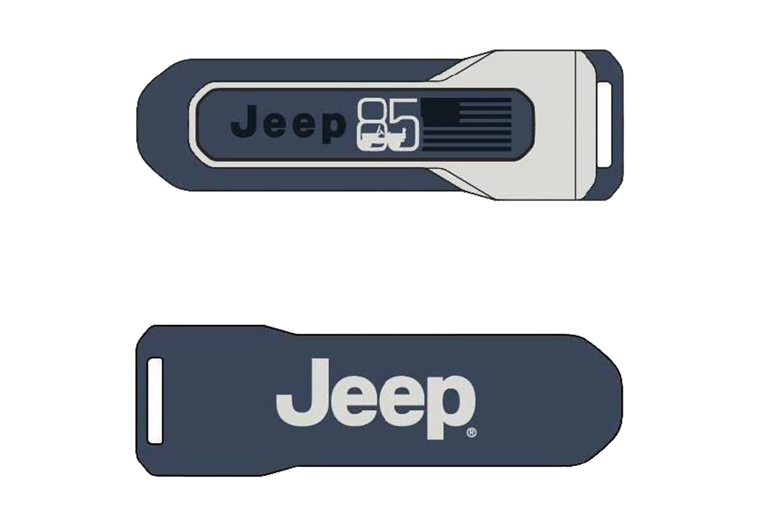 メイク マイ ラングラー｜ジープ85周年記念キーチェーン