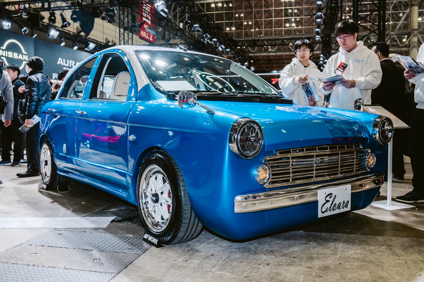 東京オートサロン2026に展示された「MARCH Eloura（マーチエルーラ）」