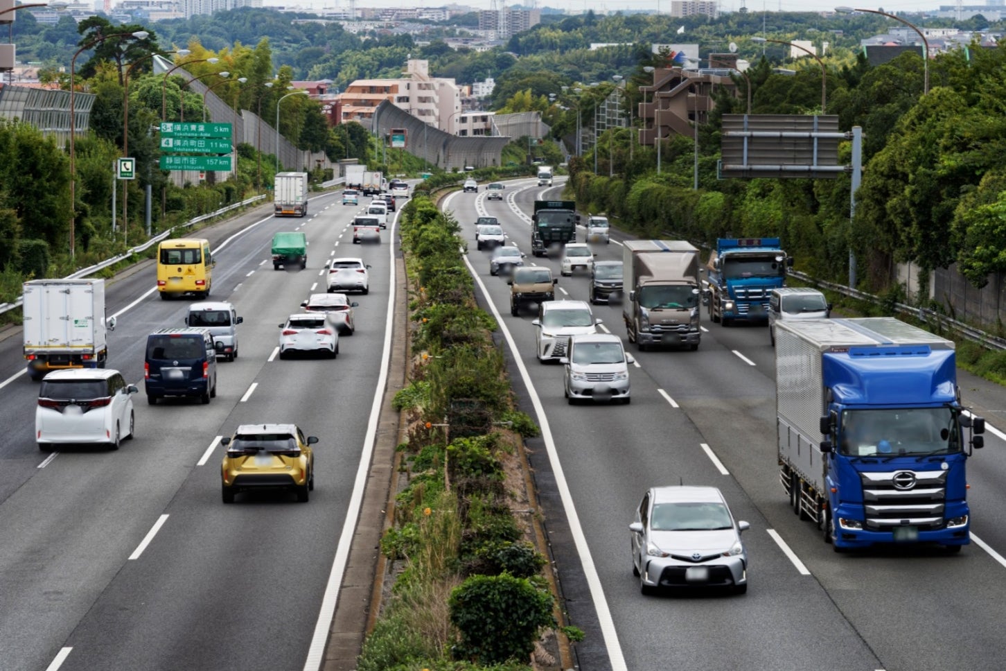 高速道路のイメージ。