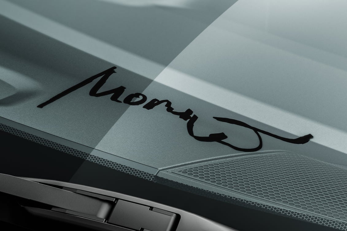 GRヤリス セバスチャン・オジエ 9x ワールドチャンピオンエディション（プロトタイプ）｜MORIZOサイン入りフロントウインドウ