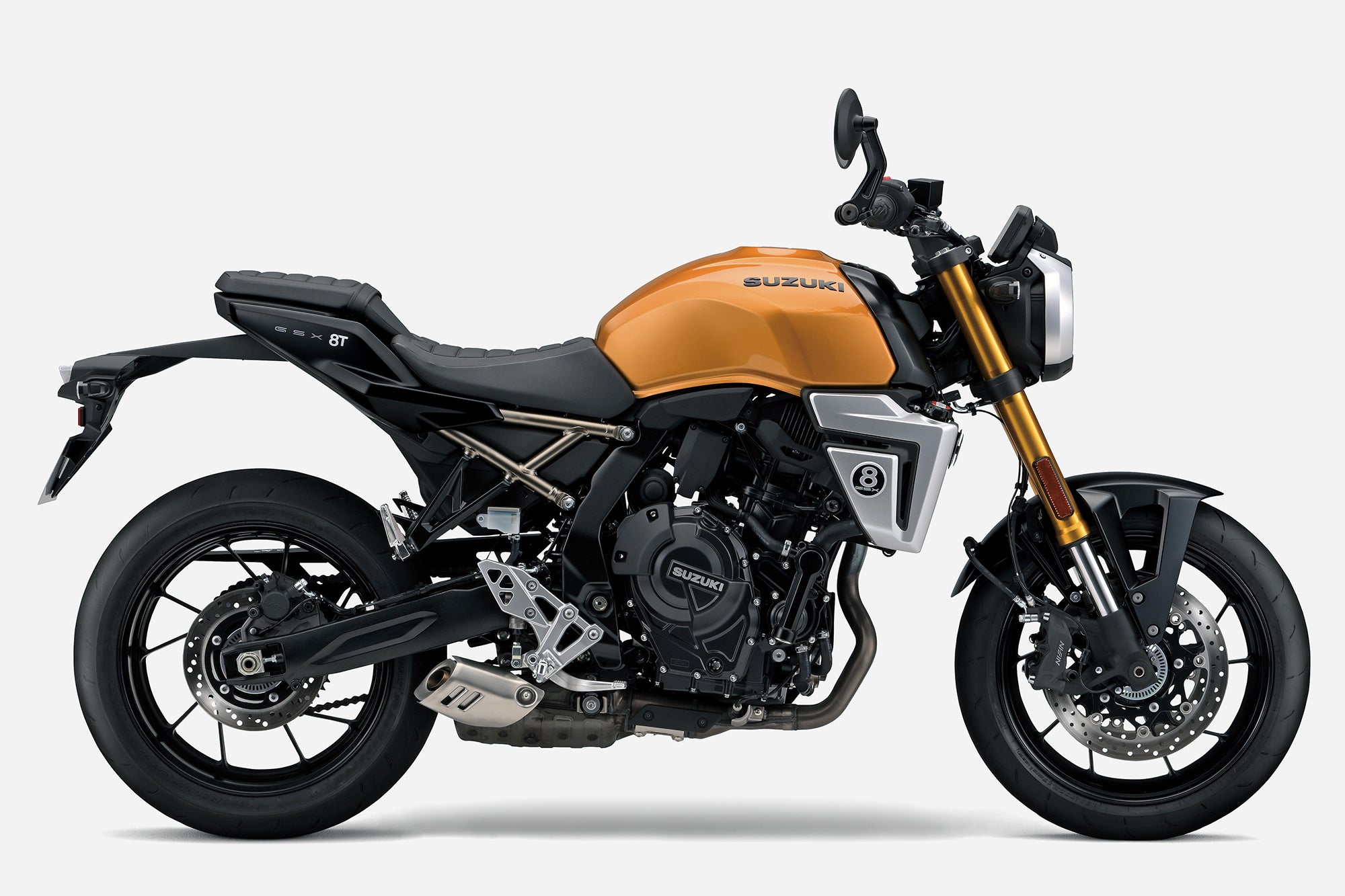 スズキ GSX-8T｜カラー：キャンディバーントゴールド