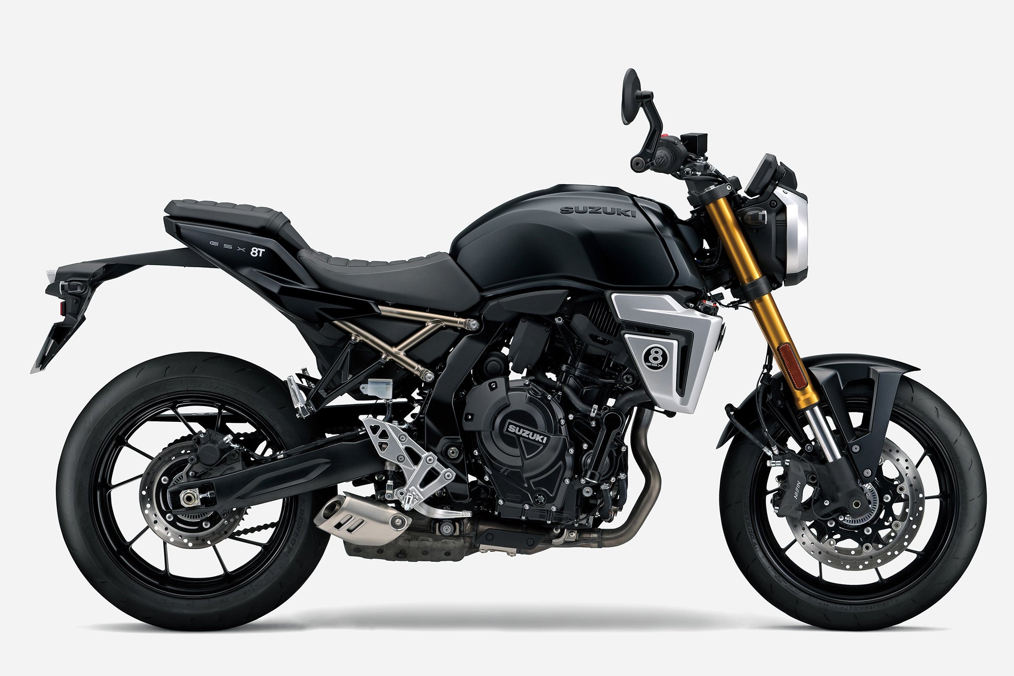 スズキ GSX-8T｜カラー：マットブラックメタリックNo.2