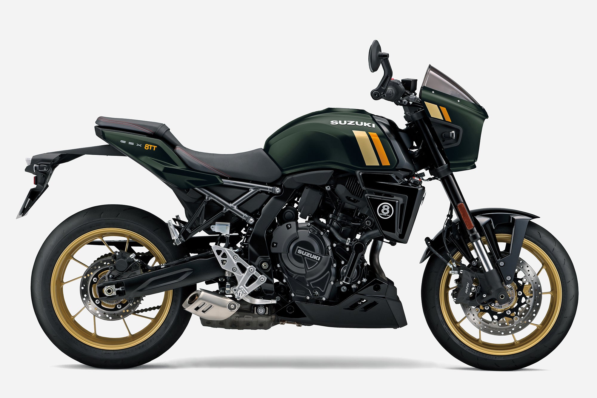 スズキ GSX-8TT｜カラー：パールマットシャドーグリーン