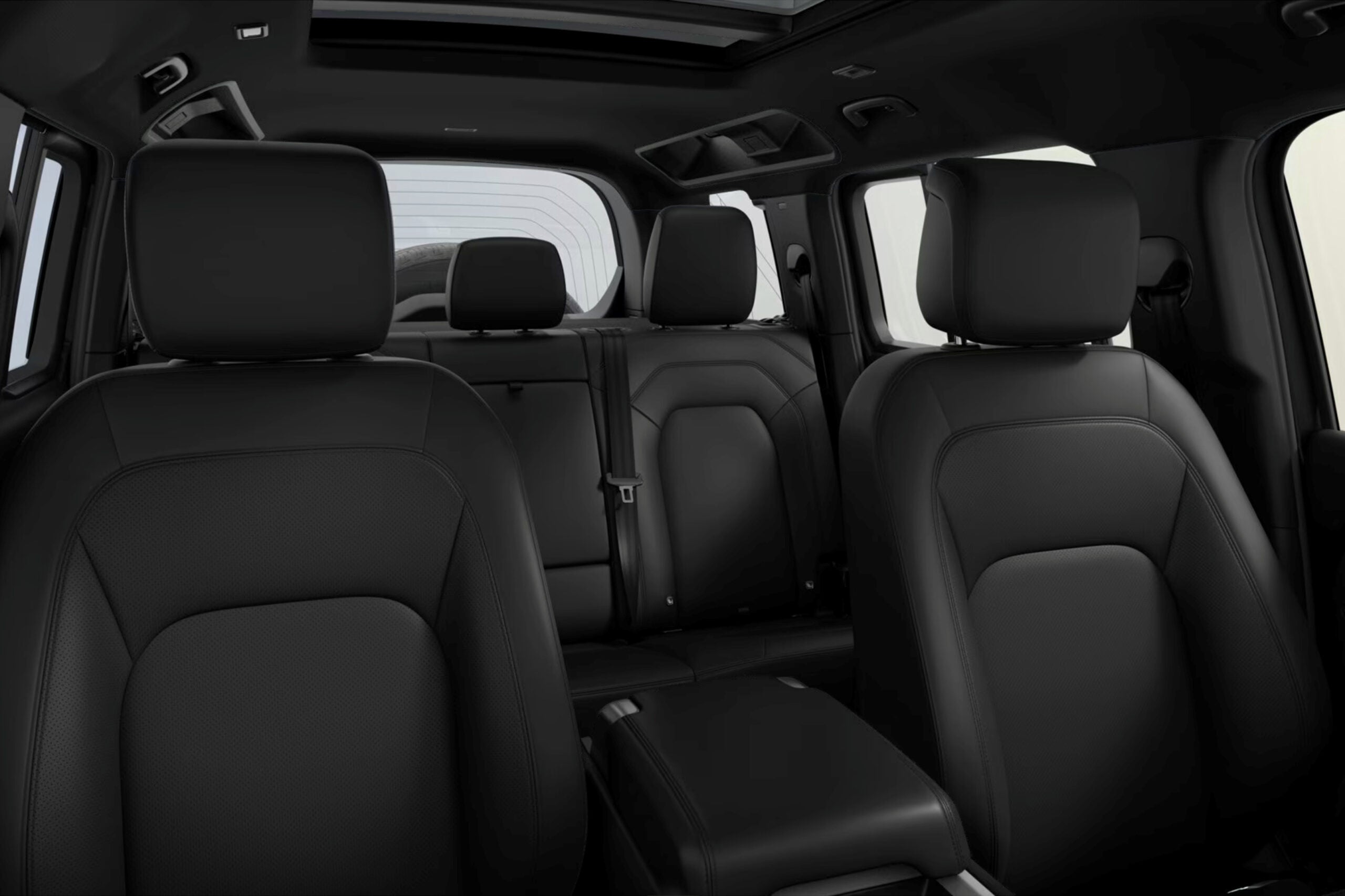 ランドローバー・ディフェンダー75＋エディション｜エボニーウィンザーレザーシート（エボニーインテリア）