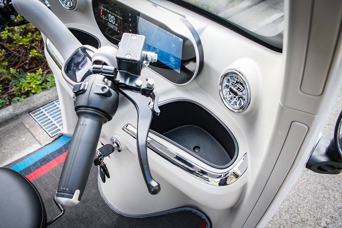 右ハンドルまわり