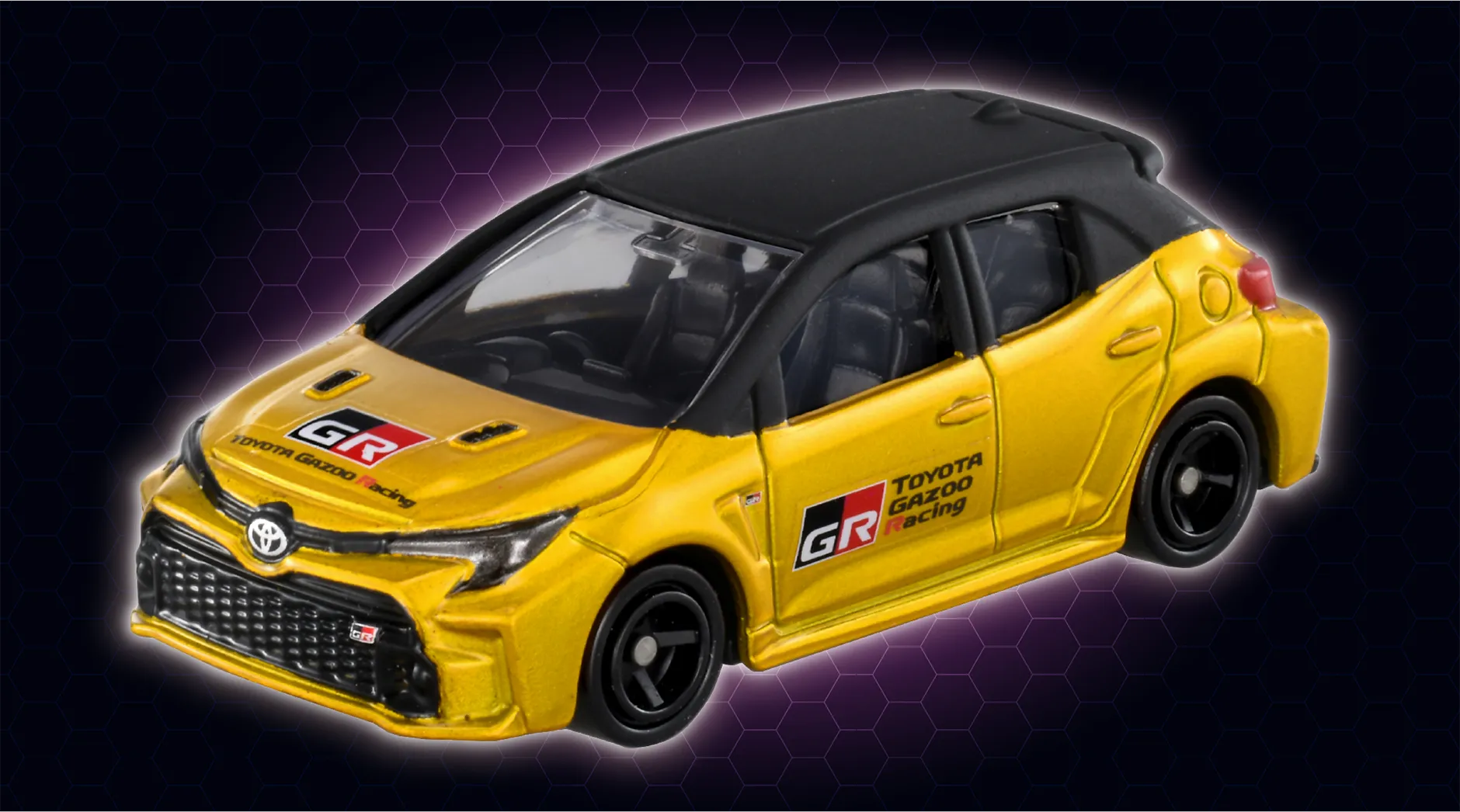 イベントオリジナルトミカ トヨタ GR カローラ。