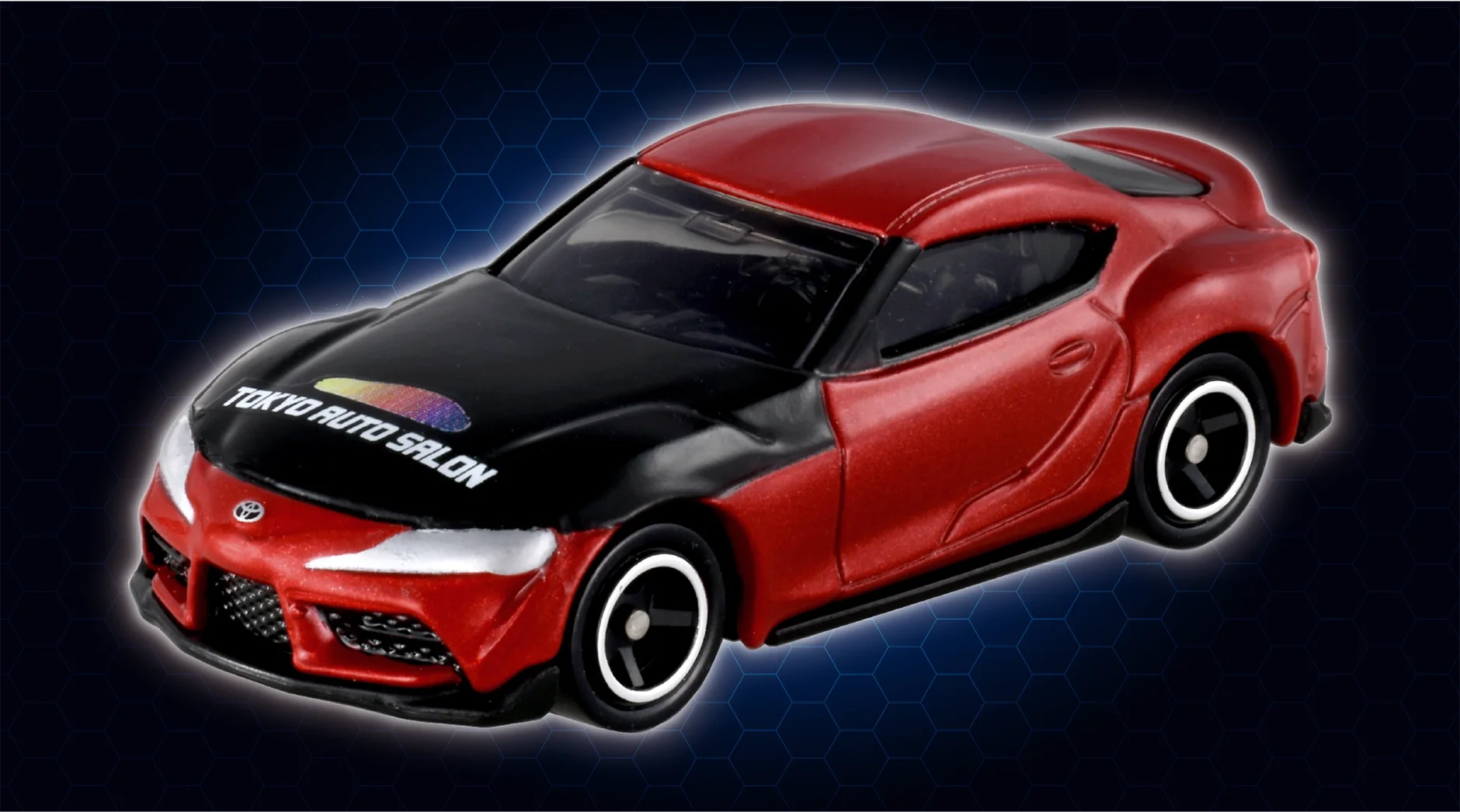 東京オートサロン開催記念トミカ トヨタ GR スープラ。