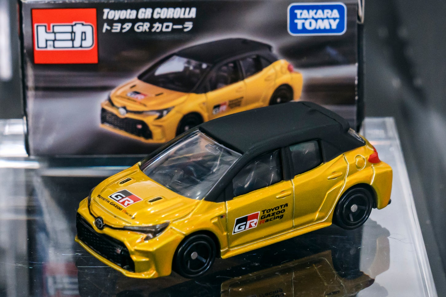 イベントオリジナルトミカ トヨタ GR カローラ。