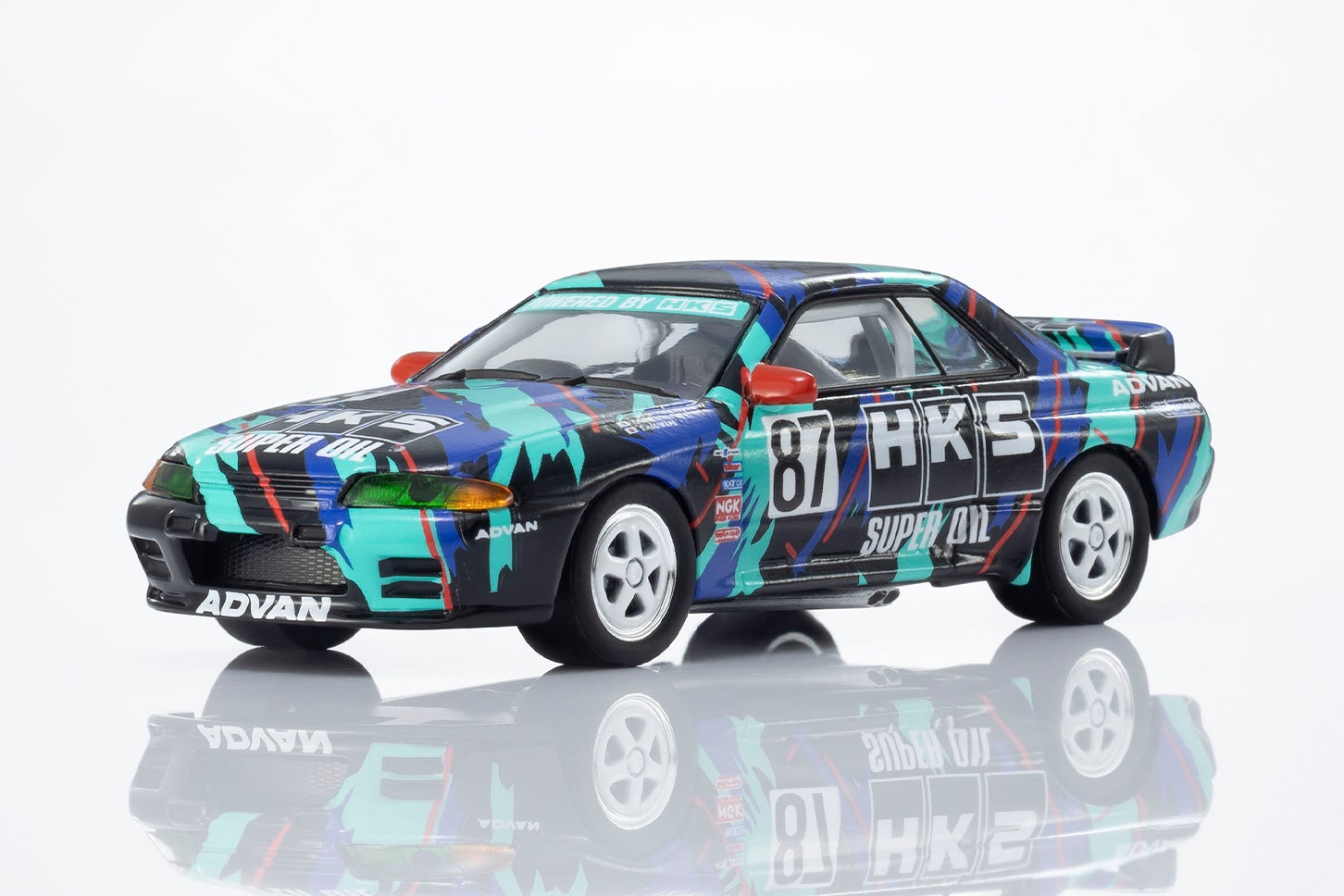 KYOSHO MINI CAR & BOOK 第25弾「HKS SKYLINE GT-R Gr.A 1993」付属のミニカー