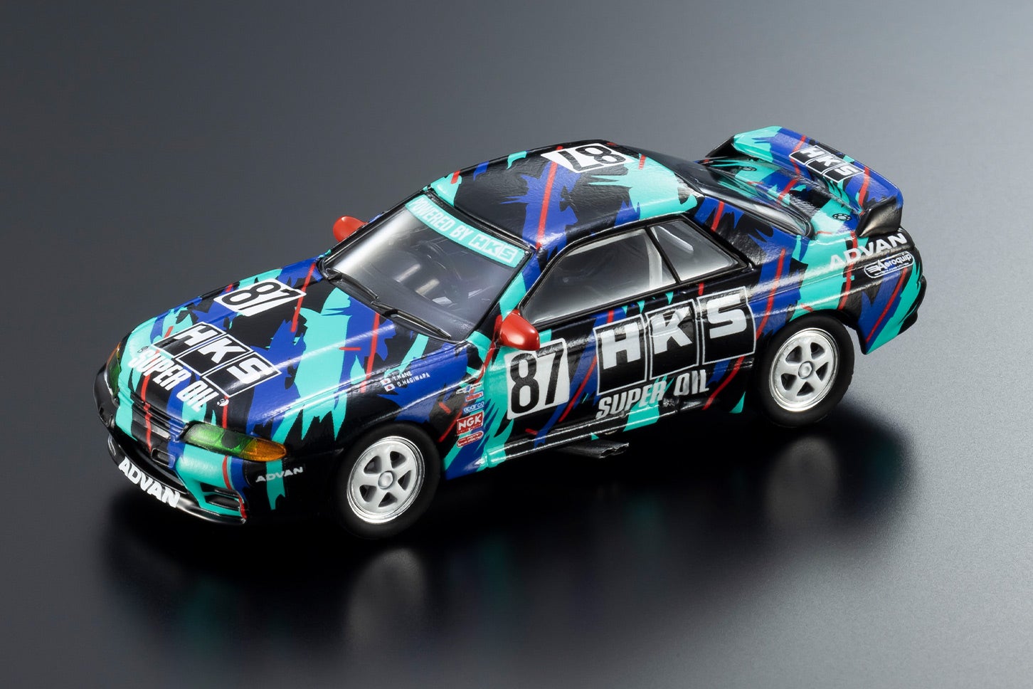 KYOSHO MINI CAR & BOOK 第25弾「HKS SKYLINE GT-R Gr.A 1993」付属のミニカー
