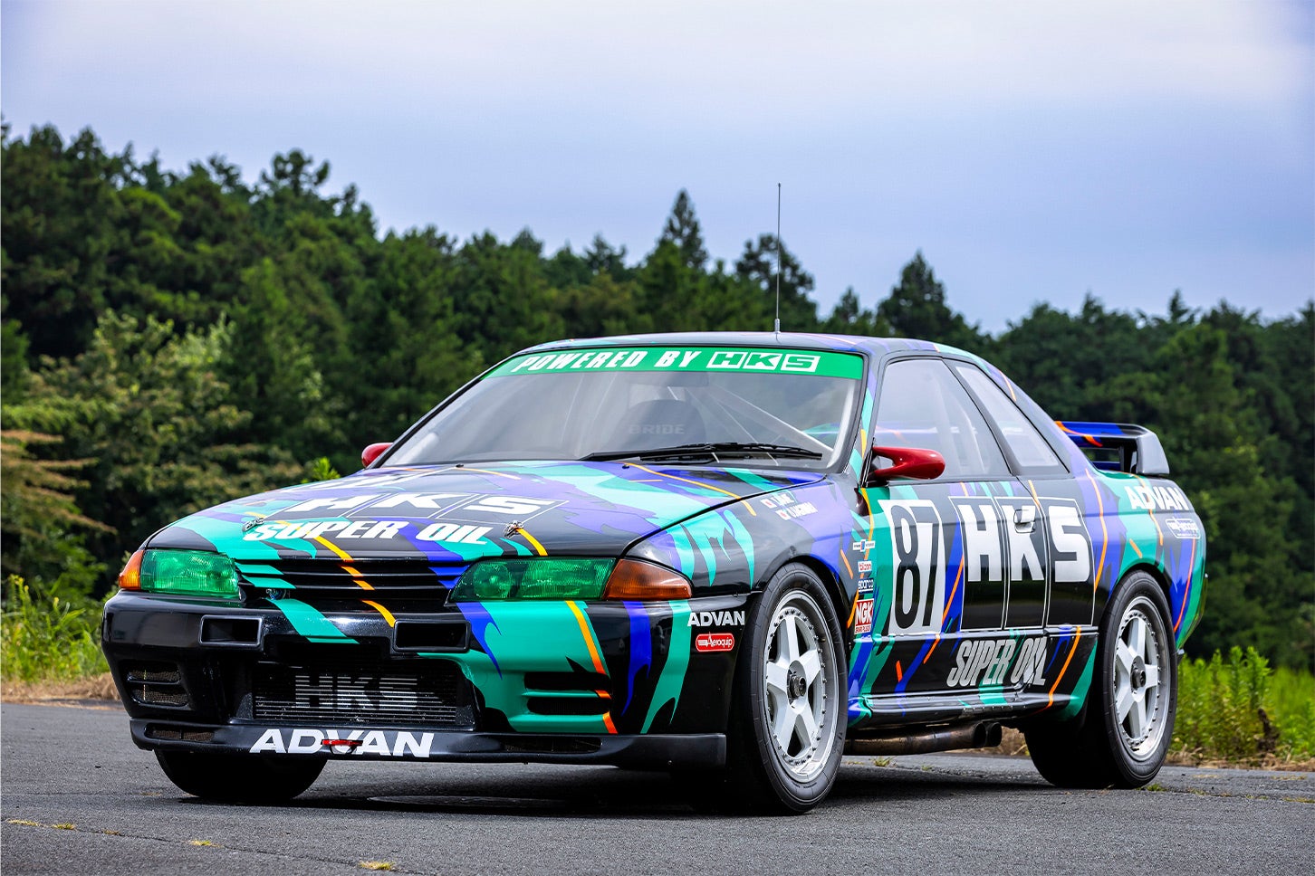 全日本ツーリングカー選手権 グループA SUGO 300km（1993年）でウィナーとなったHKS スカイラインGT-R