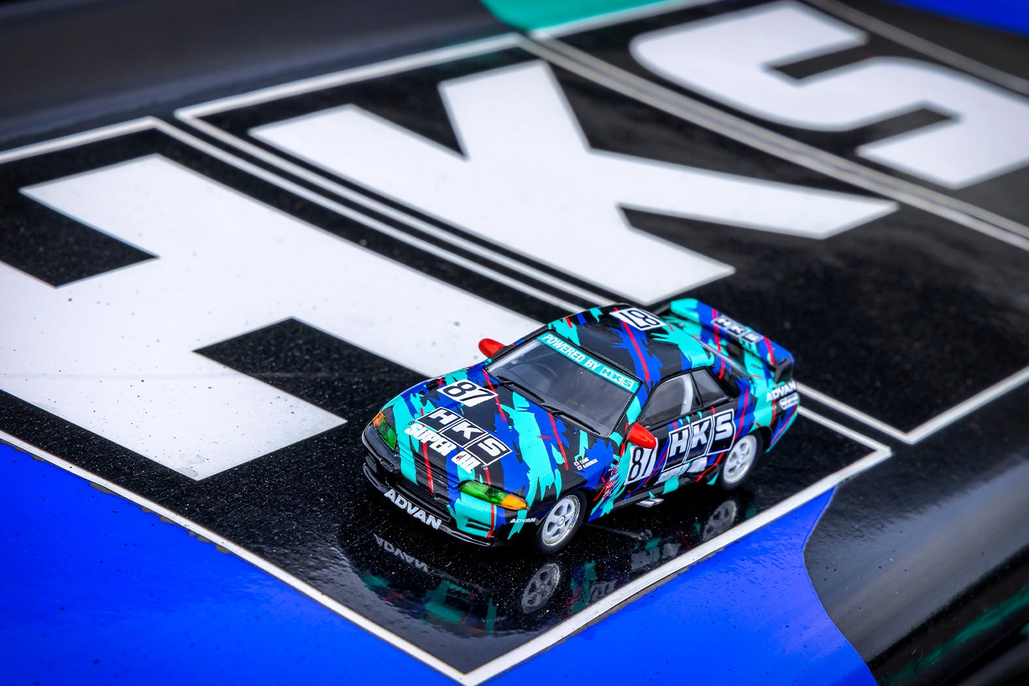 KYOSHO MINI CAR & BOOK 第25弾「HKS SKYLINE GT-R Gr.A 1993」付属のミニカー