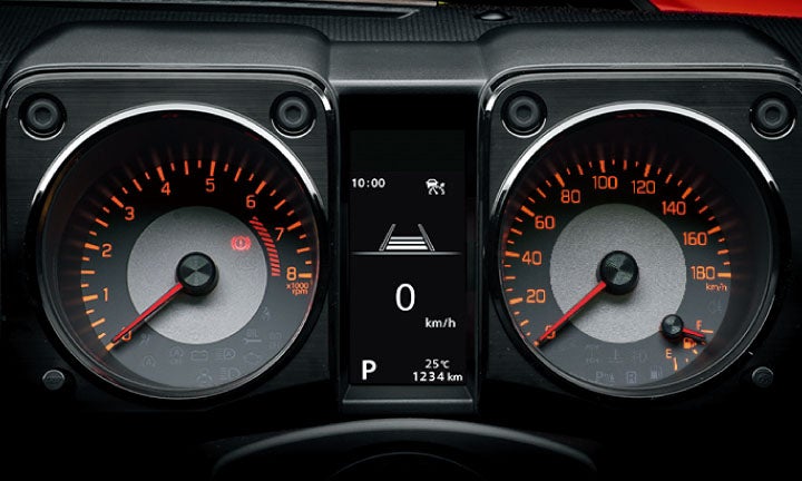 ジムニー ノマドのメーター