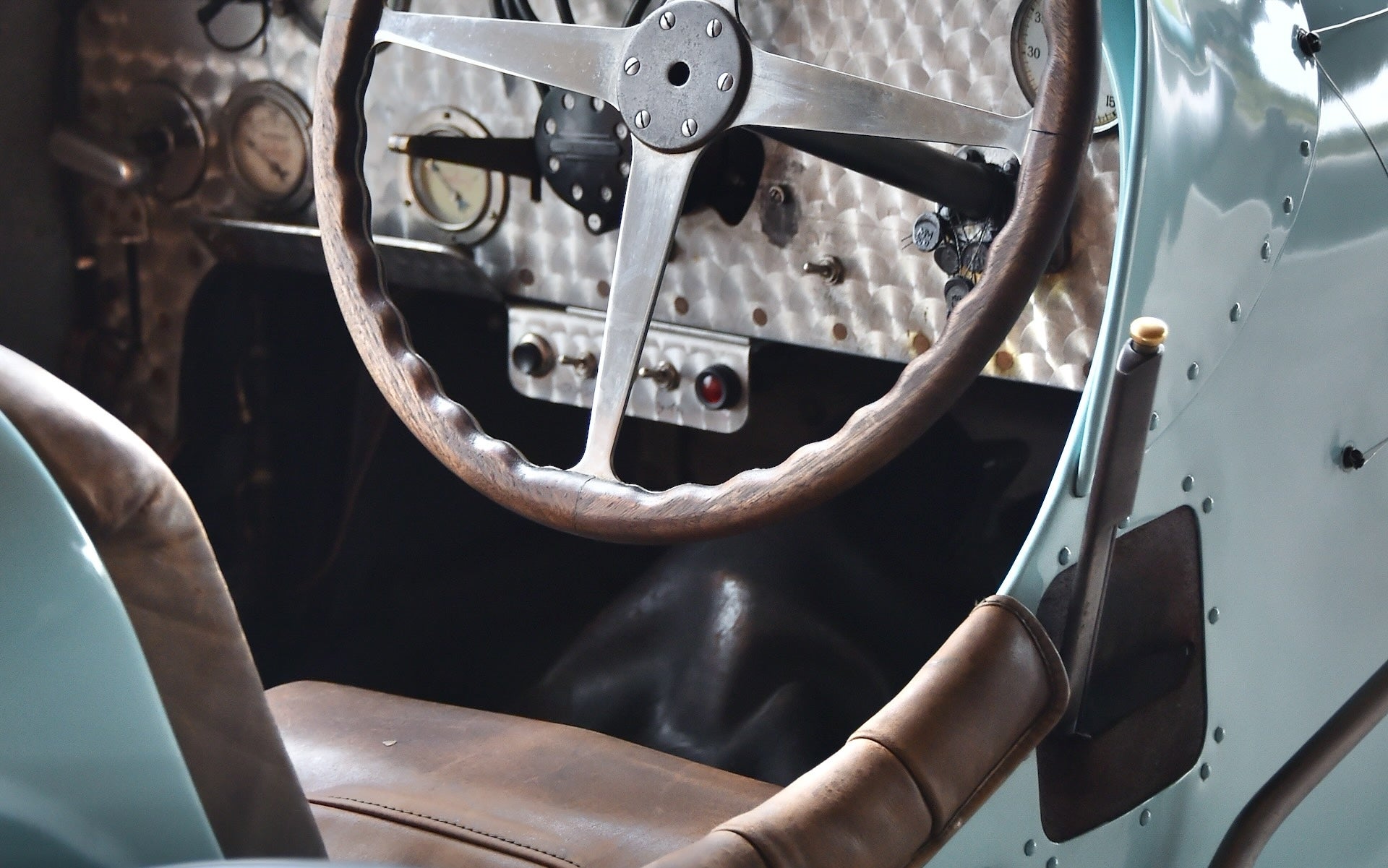 ブガッティ タイプ35のシフトレバー